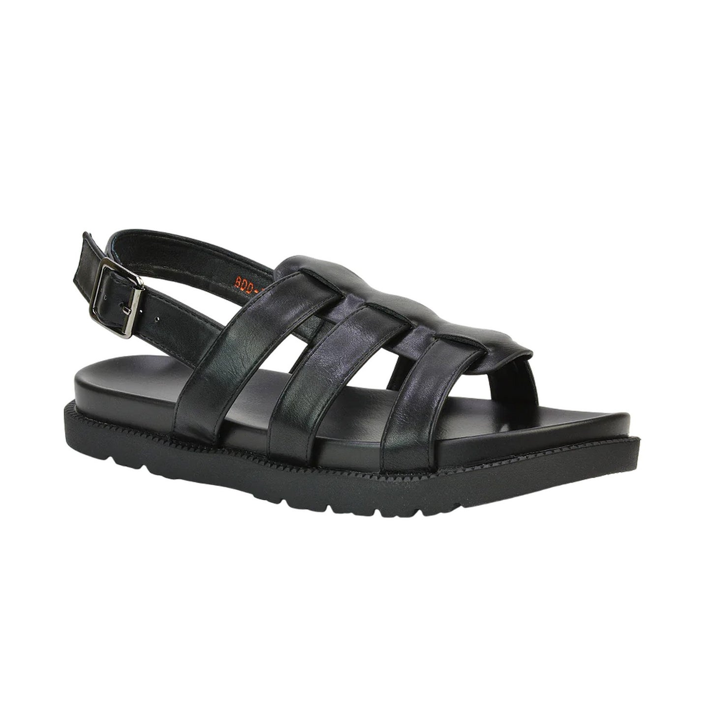 Black - Lifestyle - XY London Womens-Ladies Strappy Platform Sandals