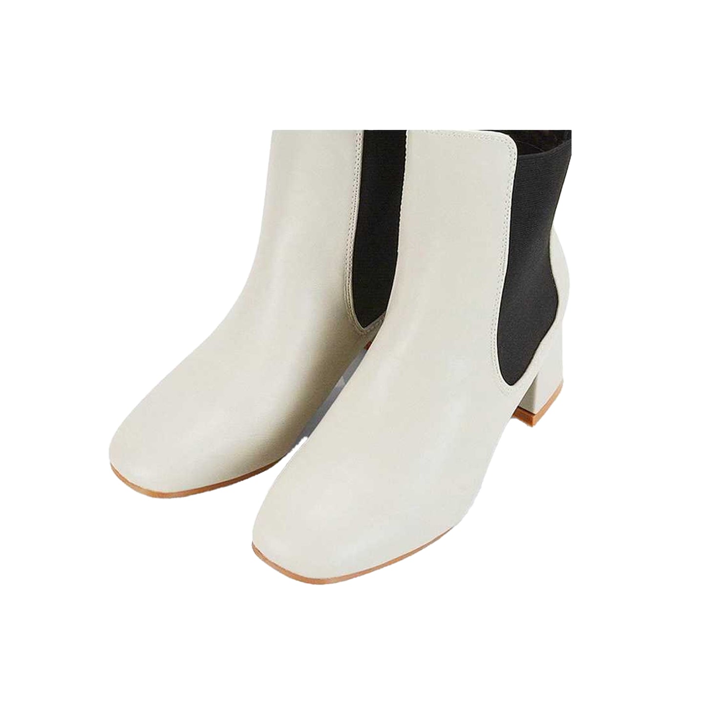 Light Stone - Pack Shot - XY London Womens-Ladies Luca Chelsea Boots
