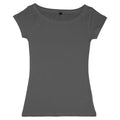 Front - Nakedshirt Womens/Ladies Alice Boatneck Short Sleeve Tunic T-Shirt