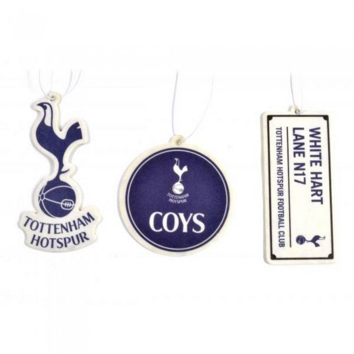 Front - Tottenham Hotspur FC Car Air Freshener (Pack of 3)