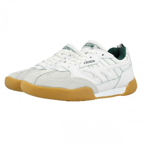 Front - Hi-Tec Mens Non Marking Squash Classic Leather Trainers