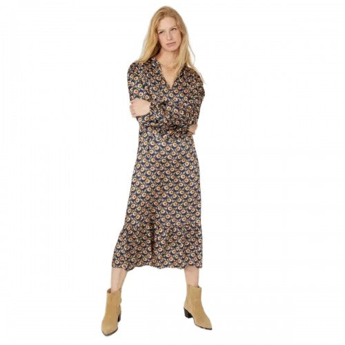 Front - Mantaray Womens/Ladies Floral Maxi Dress