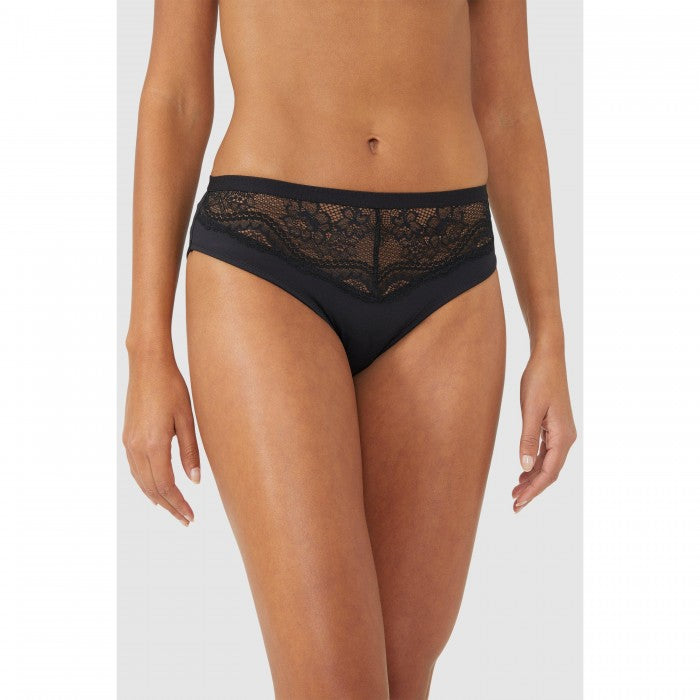 Front - Debenhams Womens/Ladies Lace High Leg Knickers