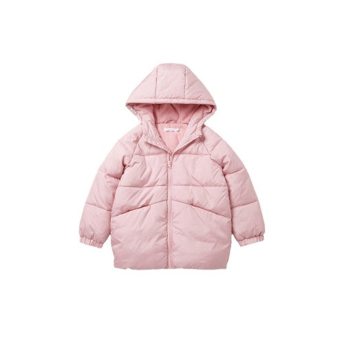 Front - Blue Zoo Girls Asymmetric Puffer Jacket