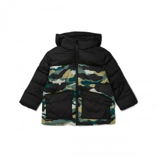 Front - Blue Zoo Boys Camo Padded Jacket