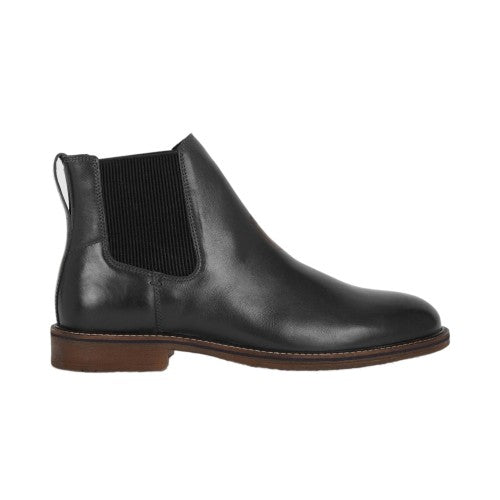 Front - Mantaray Mens Heritage Leather Chelsea Boots