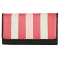 Front - Eastern Counties Leather Womens/Ladies Tracey Purse With Colour Stripe Panel