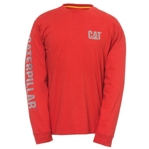 Front - Caterpillar Mens Custom Banner T-Shirt