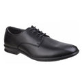 Front - Hush Puppies Mens Cale Oxford Plain Toe Leather Shoes