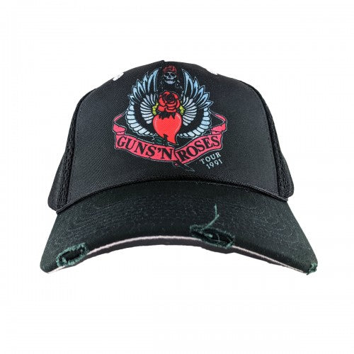Front - Amplified 91 Tour Guns N Roses Trucker Cap