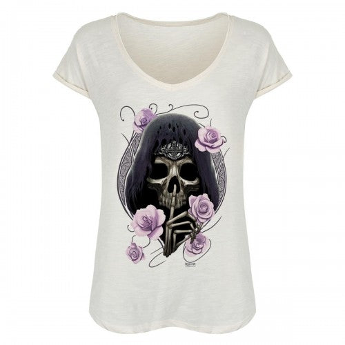 Front - Requiem Collective Ladies/Womens Silent Spectre T-Shirt