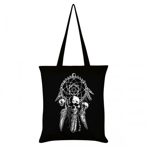 Front - Unorthodox Collective Gothic Dreamcatcher Tote Bag