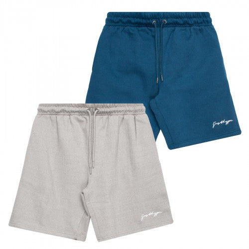 Front - Hype Mens Lagoon Casual Shorts (Pack of 2)