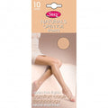 Front - Silky Womens/Ladies Naturals Open Toe Tights (1 Pair)