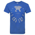 Front - Marvel Official Mens Avengers Distressed Shield T-Shirt