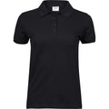 Front - Tee Jays Womens/Ladies Heavy Cotton Pique Polo Shirt