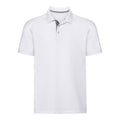 Front - Russell Mens HD Raglan Jersey Polo Shirt