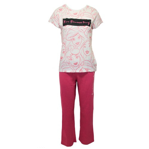 Front - Disney Princess Womens/Ladies It´s A Thing Pyjama Set