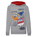 Front - Super Wings Toddler Boys Jerome Donnie And Jett Character Hoodie