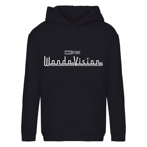 Front - WandaVision Boys Logo Pullover Hoodie
