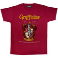 Front - Harry Potter Mens Gryffindor Crest T-Shirt