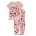 Front - Paw Patrol Girls Girl Pup Power Skye Pyjama Set