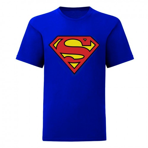 Front - Superman Girls Logo T-Shirt