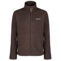 Green Gables-Dark Grey - Front - Regatta Great Outdoors Mens Hedman II Two Tone Full Zip Fleece Jacket