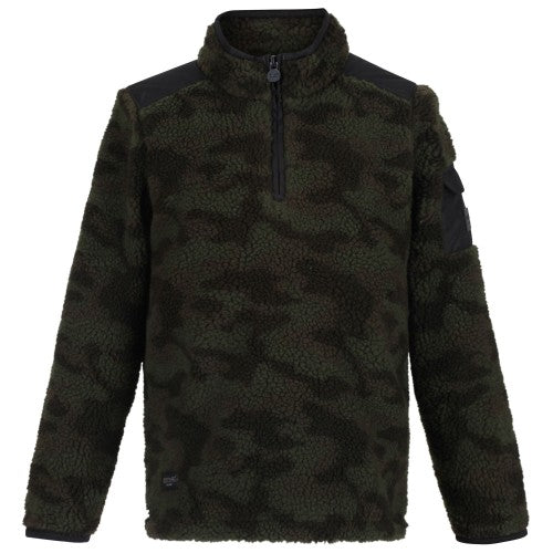 Front - Regatta Childrens/Kids Macklin Fleece Top