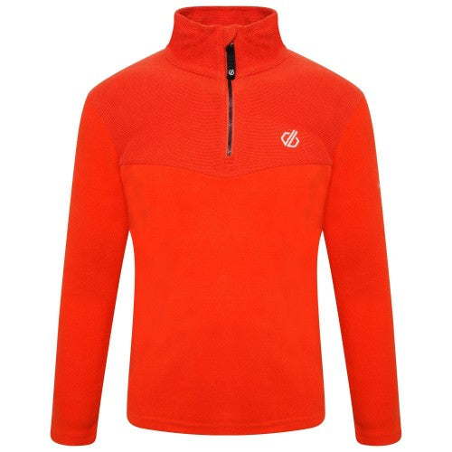 Front - Regatta Boys Joyous Half Zip Fleece Top
