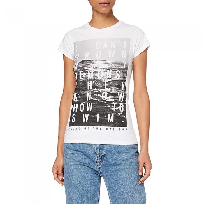 Front - Bring Me The Horizon Womens/Ladies Demons Cotton T-Shirt