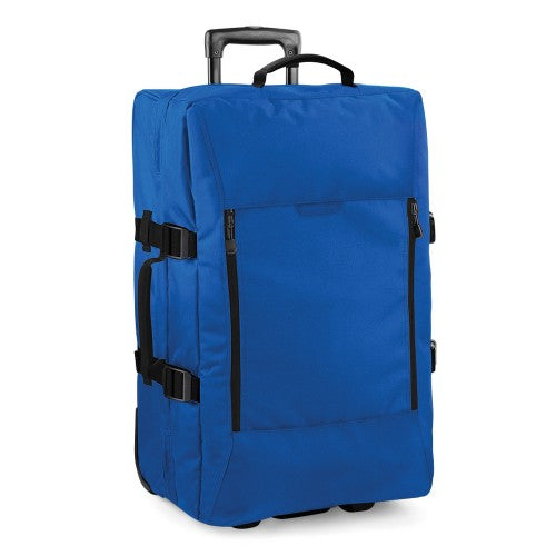 Front - Bagbase Escape Dual-Layer Medium Cabin Wheelie Travel Bag/Suitcase (75 Litres)