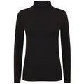 Front - Skinni Fit Womens/Ladies Feel Good Roll Neck Long Sleeve Top