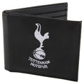 Front - Tottenham Hotspur FC Mens Official Leather Wallet With Embroidered Football Crest