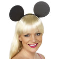 Front - Smiffys Unisex Mouse Ears Headband