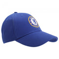 Front - Chelsea FC Unisex Official Football Crest Baseball Cap