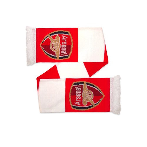 Écharpe Officielle Arsenal FC 2024-25 Acrylique Rouge Blanc - Souvenir Club
