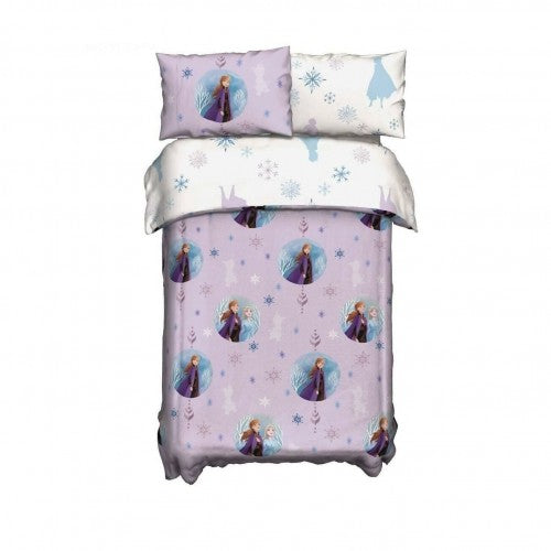 Front - Frozen II Childrens/Kids Snowfall Microfibre Duvet Cover Set