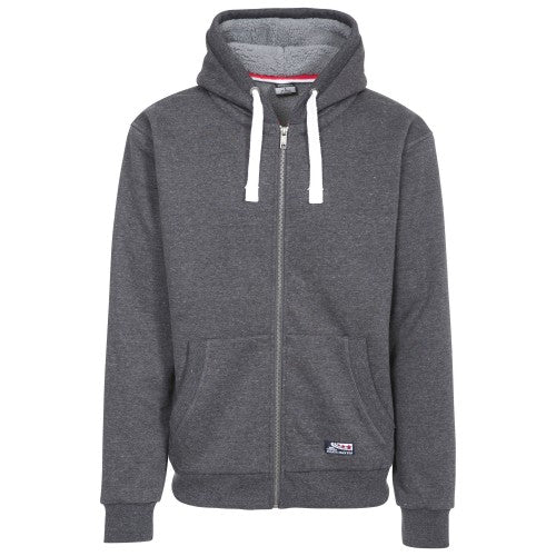 Front - Trespass Mens Feldy Casual Full Zip Hoodie