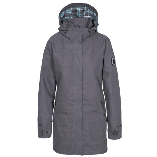 Front - Trespass Womens/Ladies Henriette Waterproof DLX Jacket
