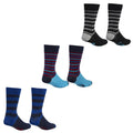 Front - Mens Cotton Rich Novelty Socks (3 Pairs)