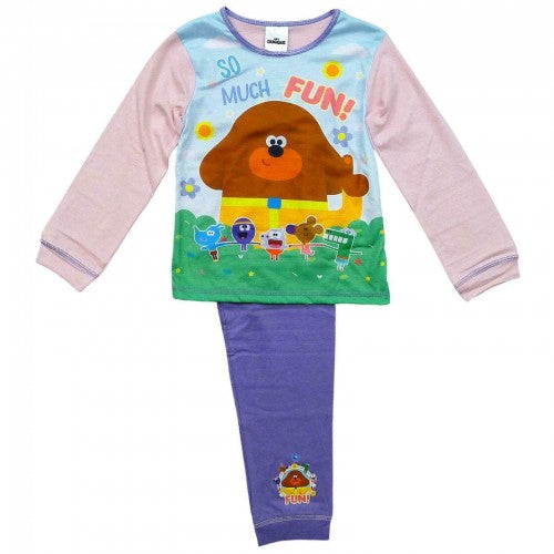 Front - Hey Duggee Girls So Much Fun Pyjamas