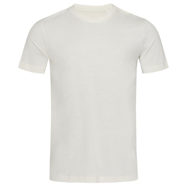 Winter White - Front - Stedman Mens James Organic Tee