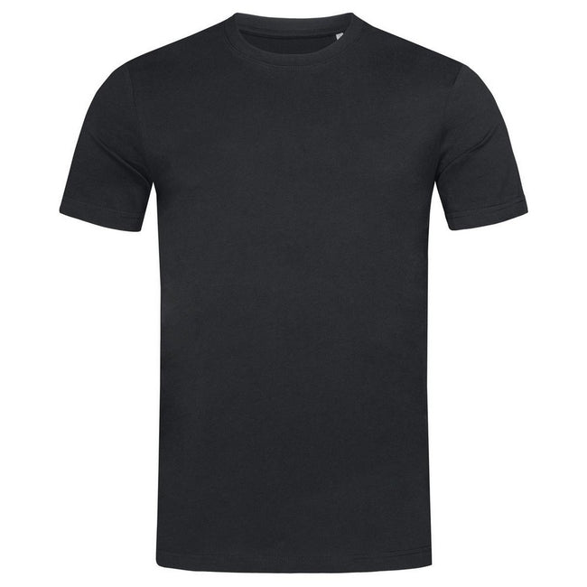 Black Opal - Front - Stedman Mens James Organic Tee