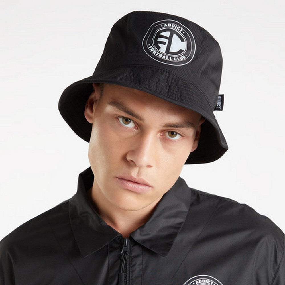 Black - Lifestyle - Umbro Addict Logo Bucket Hat