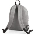 Grey Marl - Back - Bagbase Two Tone Fashion Backpack - Rucksack - Bag (18 Litres)