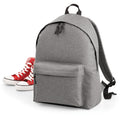 Grey Marl - Pack Shot - Bagbase Two Tone Fashion Backpack - Rucksack - Bag (18 Litres)