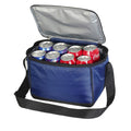 Navy Blue - Side - Shugon Woodstock Lunch Cooler Bag (6.5 Litres) (Pack of 2)