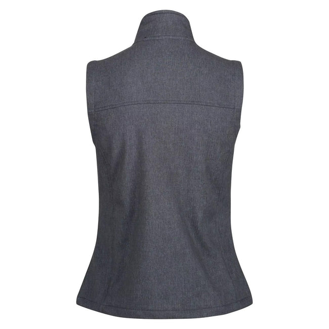 Seal Grey Marl - Back - Regatta Womens-Ladies Flux Softshell Gilet