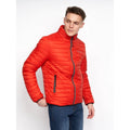 Red - Lifestyle - Duck and Cover Mens Shemmy Quilted Jacket